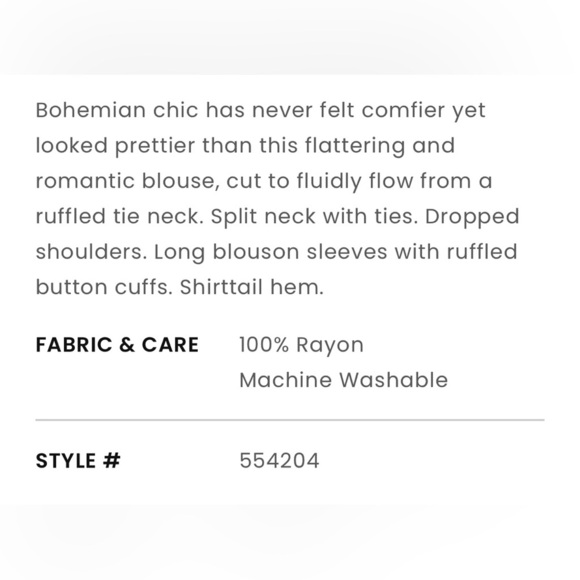 Loft Animal Print Peasant Blouse Medium neutral boho effortless feminine - Picture 11 of 11